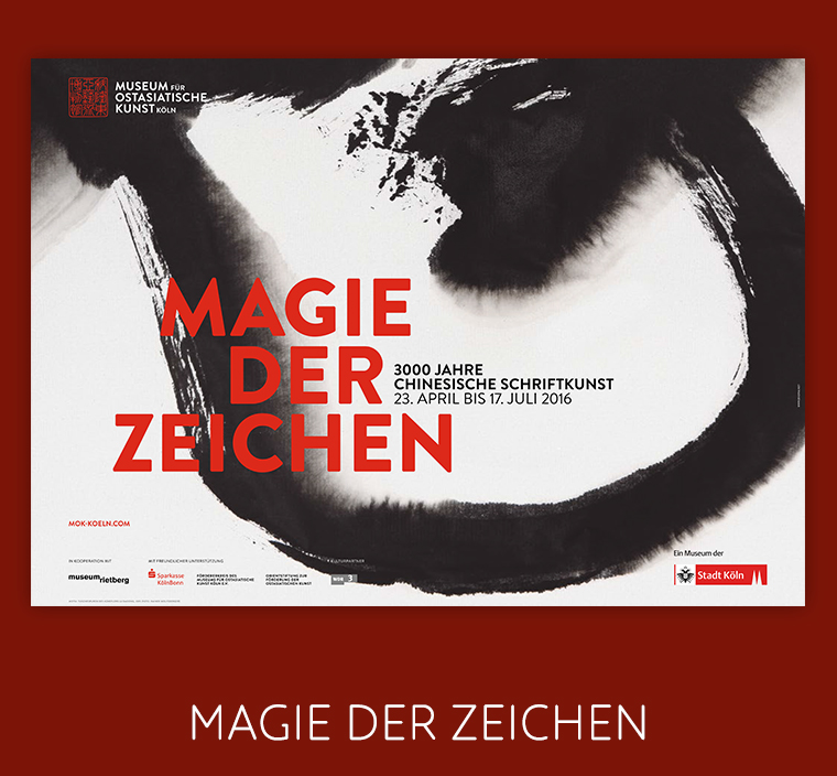 Museum f&uumlr Ostasiatische Kunst, „Magie der Zeichen“